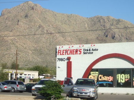 Fletchers, check it out! An auto place named after you!